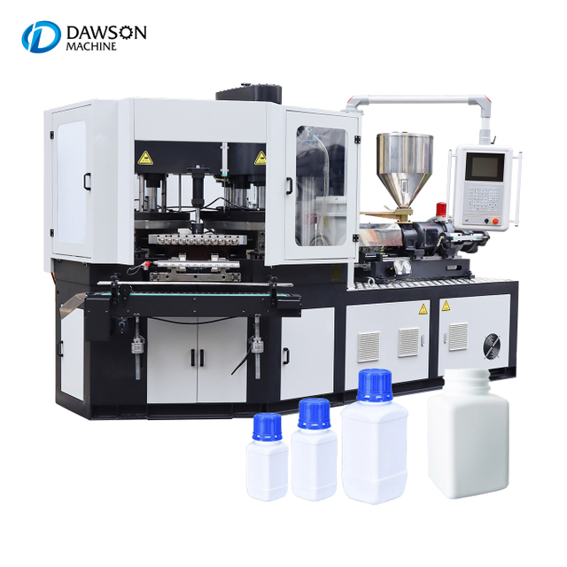 Automatic Square The best price of high standard fast moving plastic injection blow molding machine