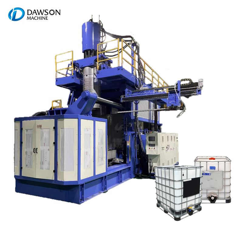 HDPE Multi Layers 2 Layers Chemical Water Oil 1000L IBC Tote Container IBC Tank Extrusion Blow Molding Making Machine