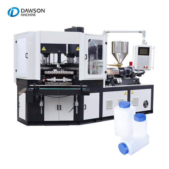 PE/PP/HDPE/LDPE plastic square bottle injection molding machine