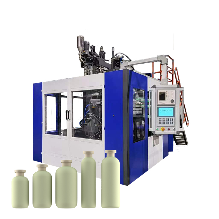 Single cavity Double cavities Triple cavities Plastic Automatic Liquid Container Bottle Making Blowing Molding Machine 