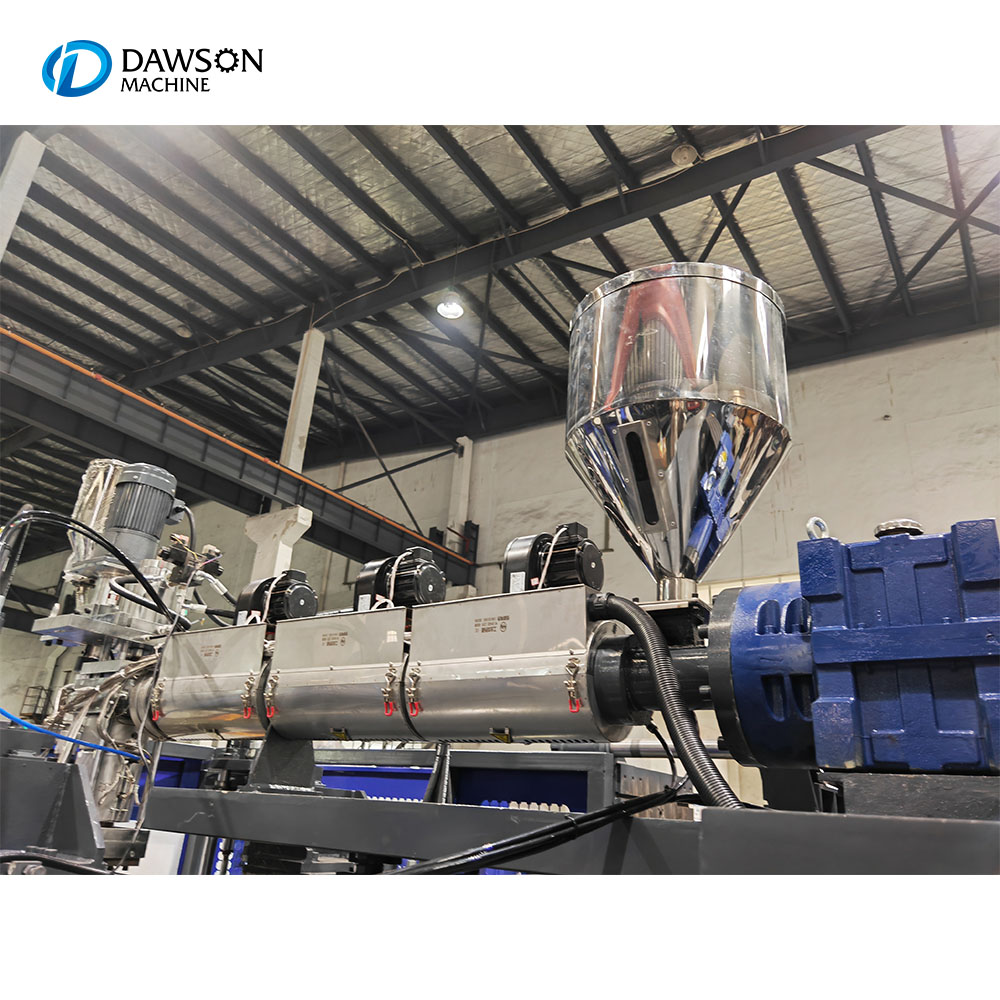 Double Station Double Head 500ml To 2L HDPE Bottle Making High Configuration Extrusion Blow Molding Machine