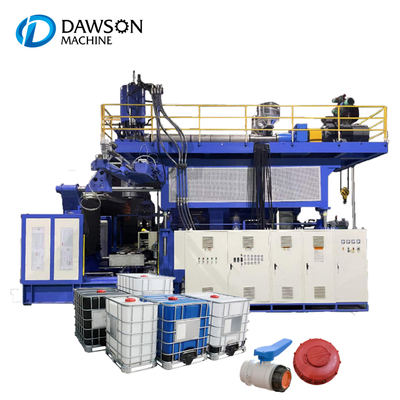 500l 1000 Litre Dark Blue Plastic IBC Tank Bulk Container Manufacturing Extrusion Blow Molding Machine
