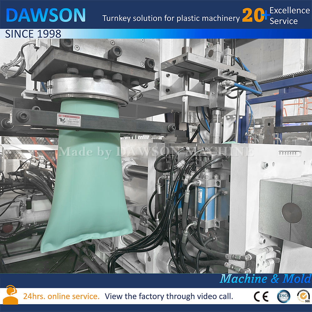 20l Plastic Jerry Can Making Machine Single Station Single Die Head Extrusion Blow Molding Machines