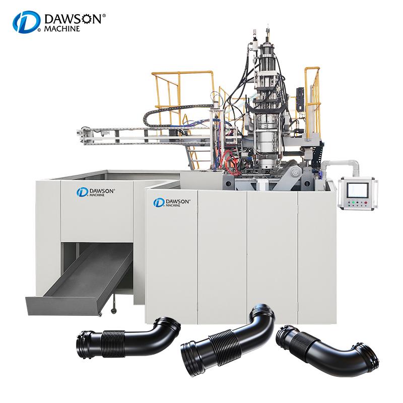 PE PP ABS PA TPV Auto Spare Parts Car Accessories Making Machine Air Intake Hose 3D Blow Molding Machine