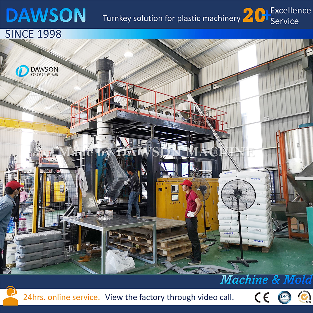Automatic Floating Docks Plastic Pontoon HDPE Blow Moulding Machine Product