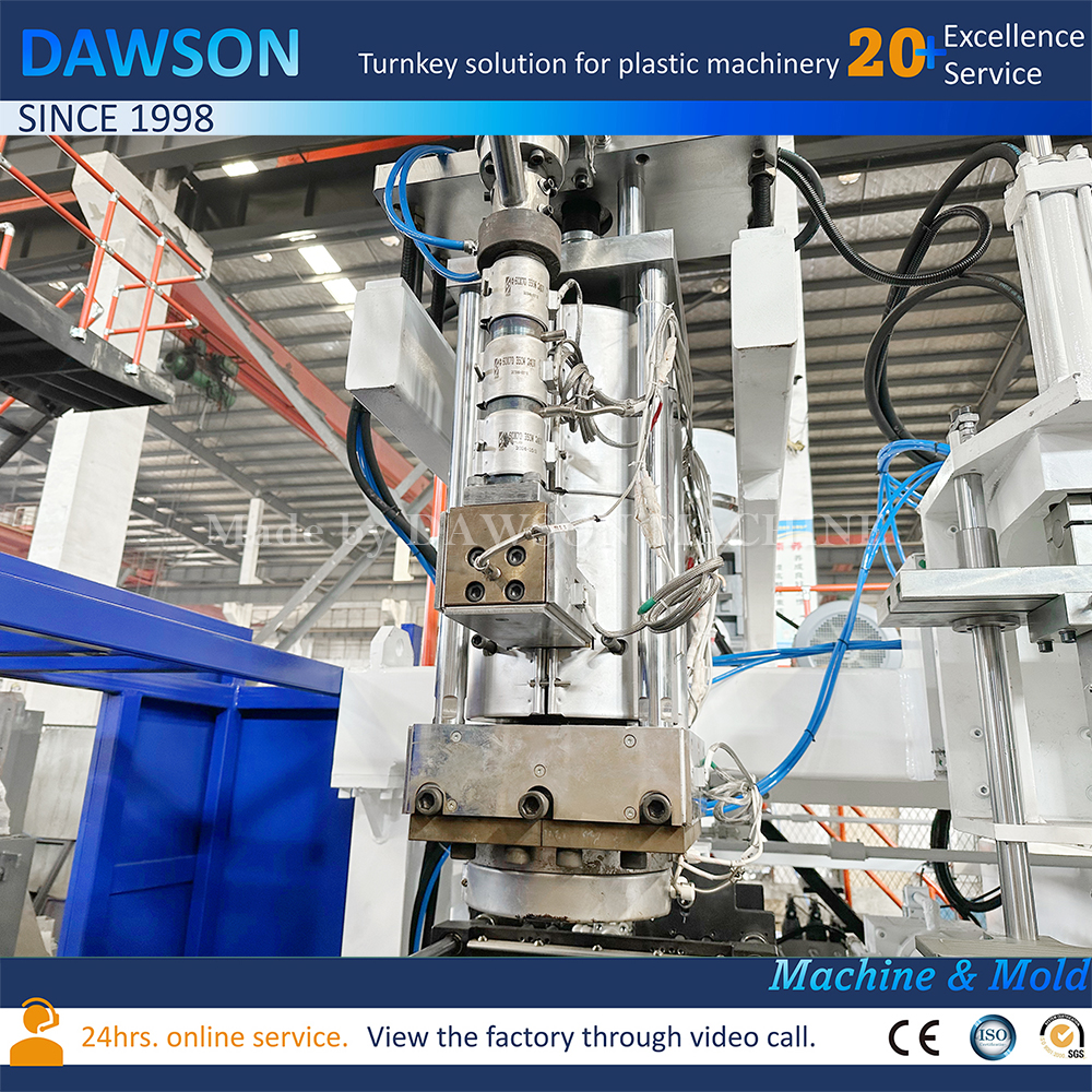 15L 20L 25L HDPE Jerry Can Blow Molding Machine Single Die Head Extrusion Blow Molding Machine