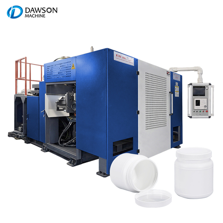 Wide Mouth HDPE PP Facial Cream Jar Blow Moulding Machine Hair Cream Container Production Equipment 