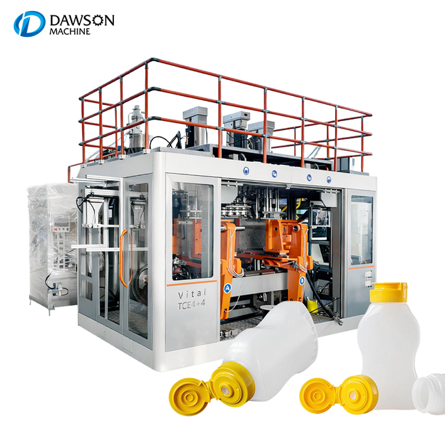 High Speed HDPE Soy Sauce Bottle Extrusion Blow Molding Machine