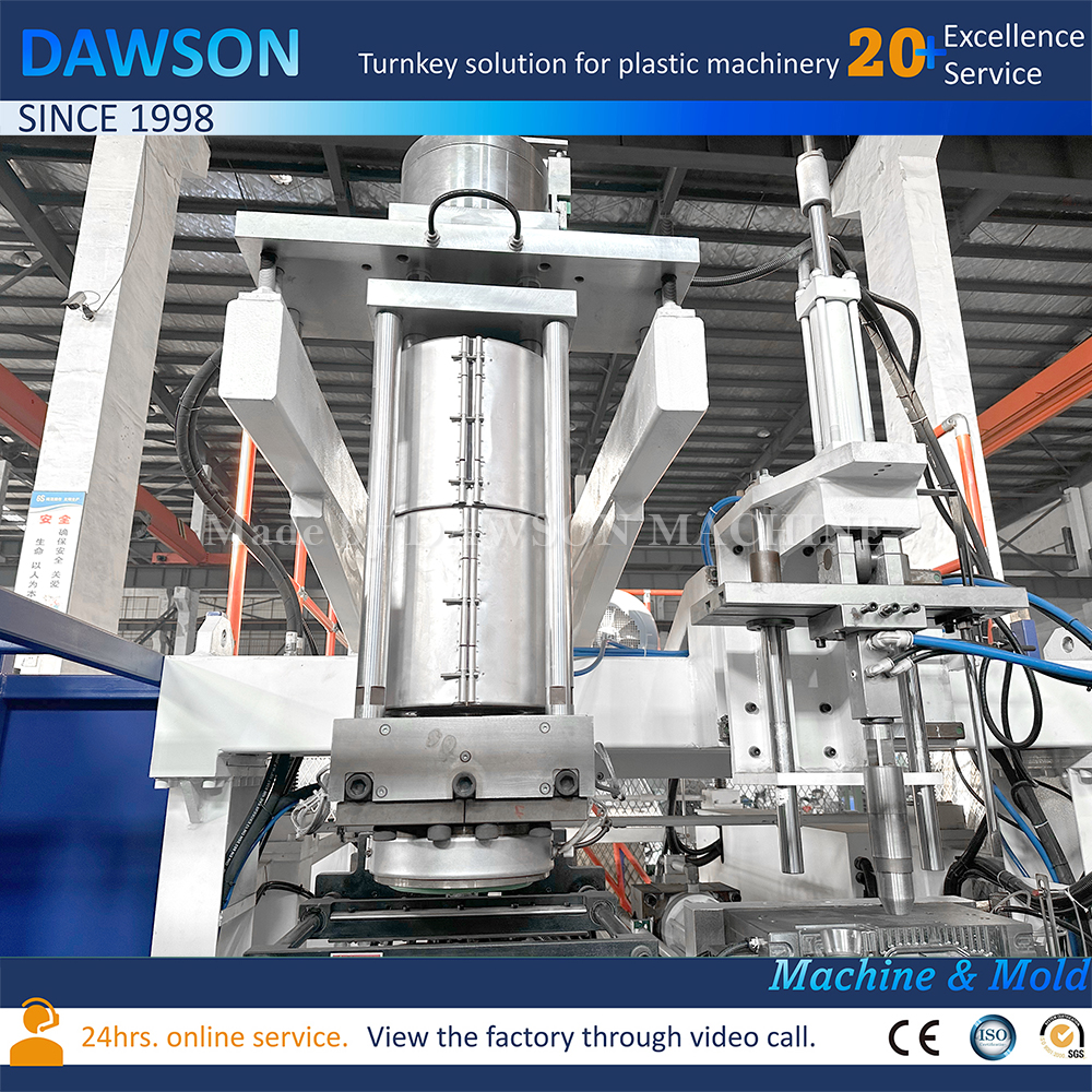 High Speed Plastic 20L Single Station Single Die Head Blowing Machine for Making Plastic Jerrycan