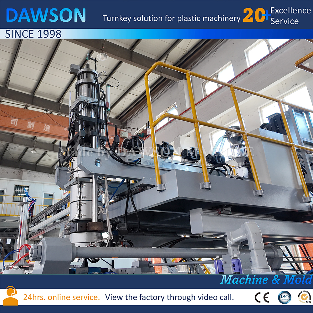 Factory Diect PP PE ABS Auto Spare Parts Plastic Airbox Intake Hose 3D Blowing Molding Machine