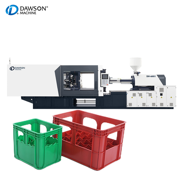 Plastic Beer Crate Box Making Mold Manufacturing SM-680II Injection Molding Machine