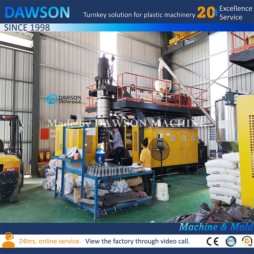 Automatic Floating Docks Plastic Pontoon HDPE Blow Moulding Machine Product