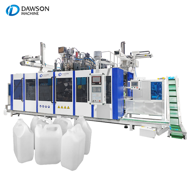Automatic DSB90II Double Station Blow Molding Machine with Triple Screw for 5L Containers