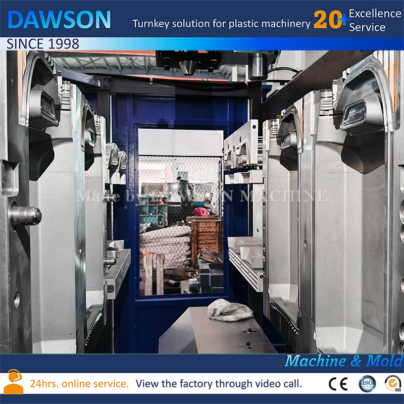 CE Certified DSB90II Double Station Blow Molding Machine Jerry Can Making Machine for 5L HDPE Chemical Bottles