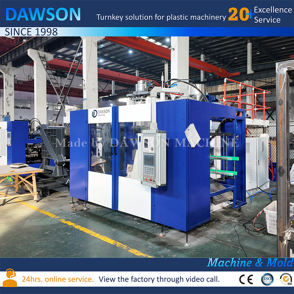 20l Plastic Jerry Can Making Machine Single Station Single Die Head Extrusion Blow Molding Machines