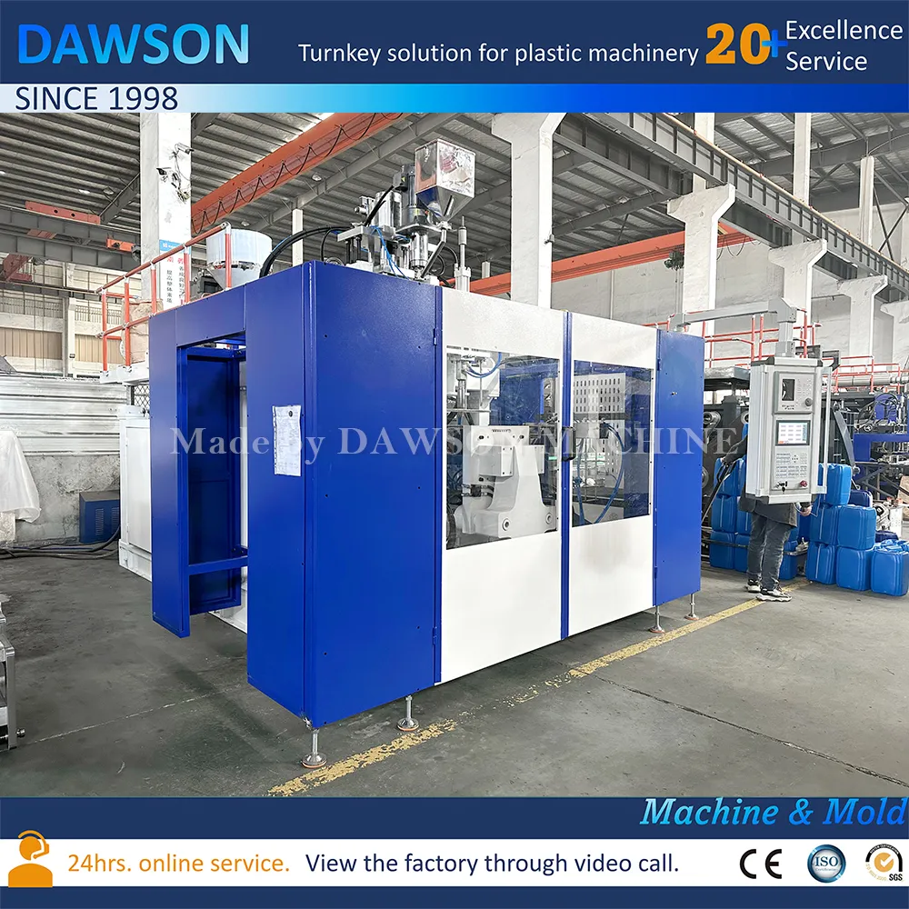 The Evolution of Continuous Type Blow Molding Machines for Jerry can