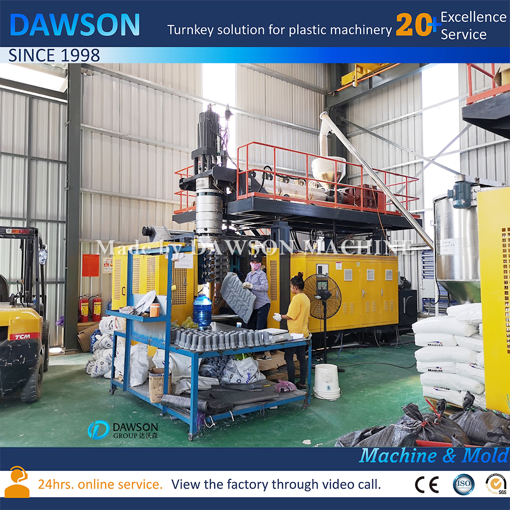 Photovoltaic HDPE Float Making Machine Extrusion Blow Molding Making Machines