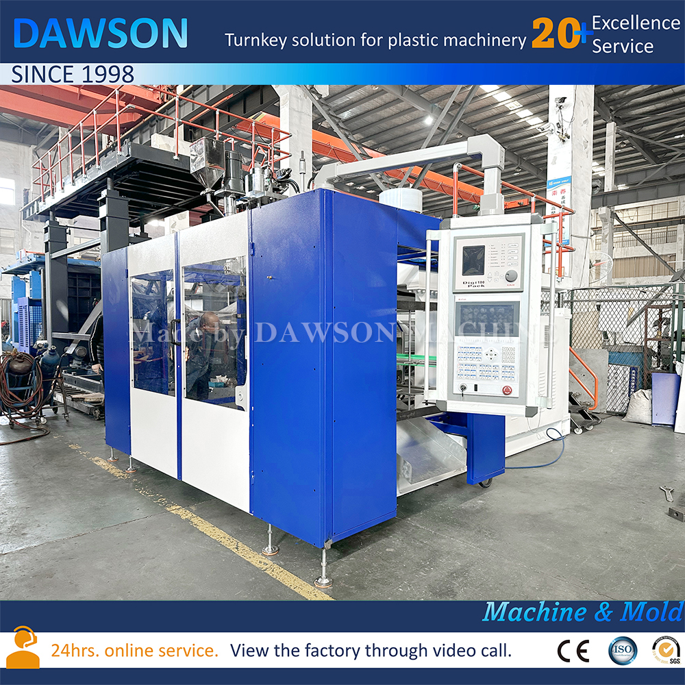 HDPE Bottle Jerrycan Blow Molding Machine Extrusion Blow Molding Machines
