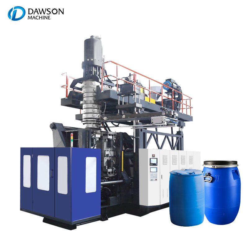 HDPE 200L drum Making Plastic Lubricant Oil Energy Saving Extrusion Blow Moulding Machine