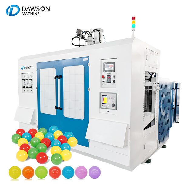 PE Double Color PE Toy Sea Ball Making Machines Blow Moulding Machines