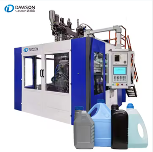 High Configuration Plastic HDPE 3L Detergent Bottle Making Double Station Extrusion Blow Moulding Machine