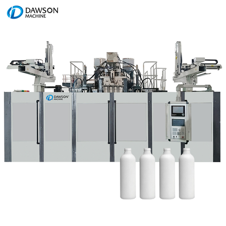 Dobule Station HDPE Making Machine Plastic Container Blowing Molding Machine 