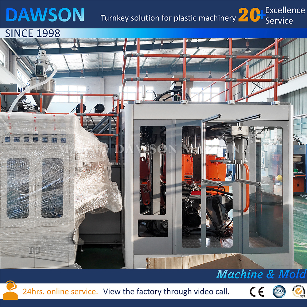 High Speed HDPE Soy Sauce Bottle Extrusion Blow Molding Machine