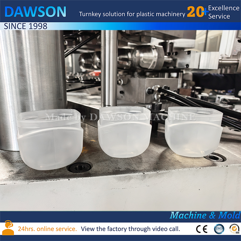 Durable HDPE/PP Petroleum Jelly Jars FDA Grade Injection Blow Molding Machine 