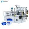 Fully Automatic Opaque White Vaseline Jars Injection Blow Molding Making Machines Injection Blow Moulding System