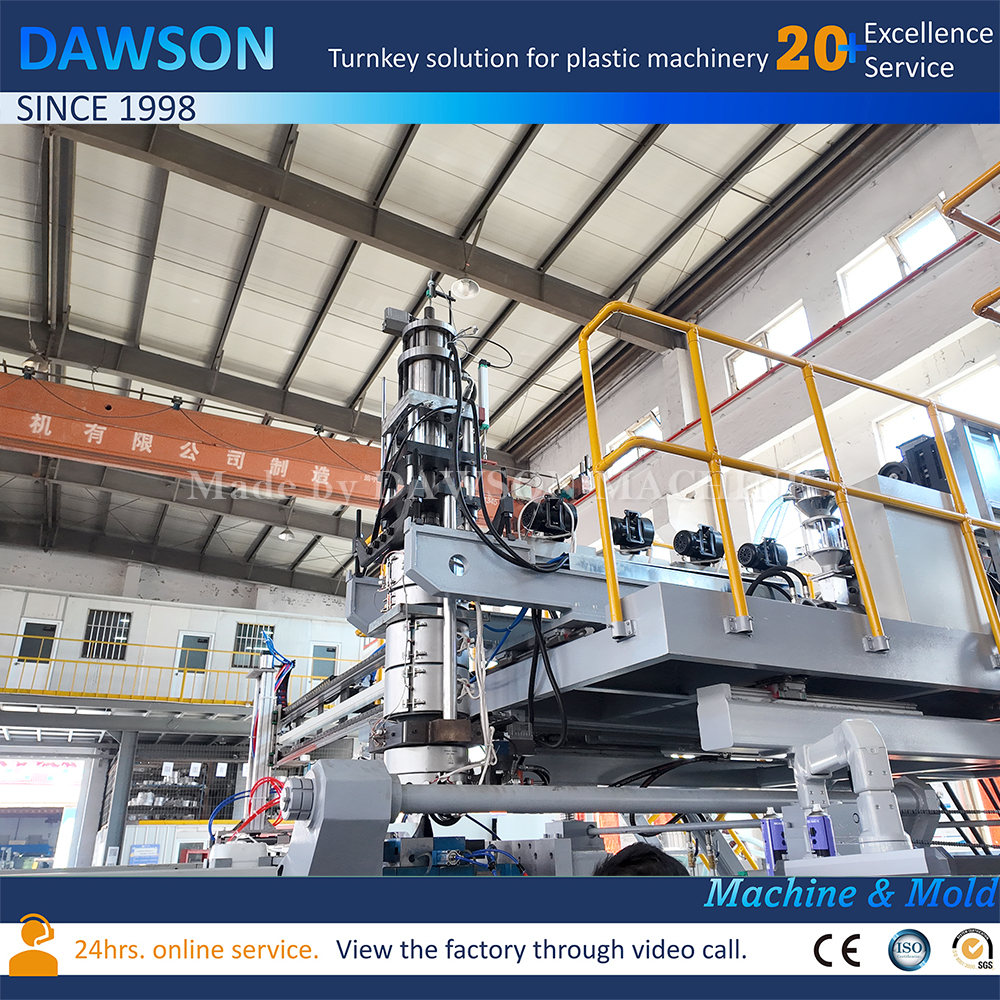 Factory Diect PP PE ABS Auto Spare Parts Plastic Airbox Intake Hose 3D Blowing Molding Machine