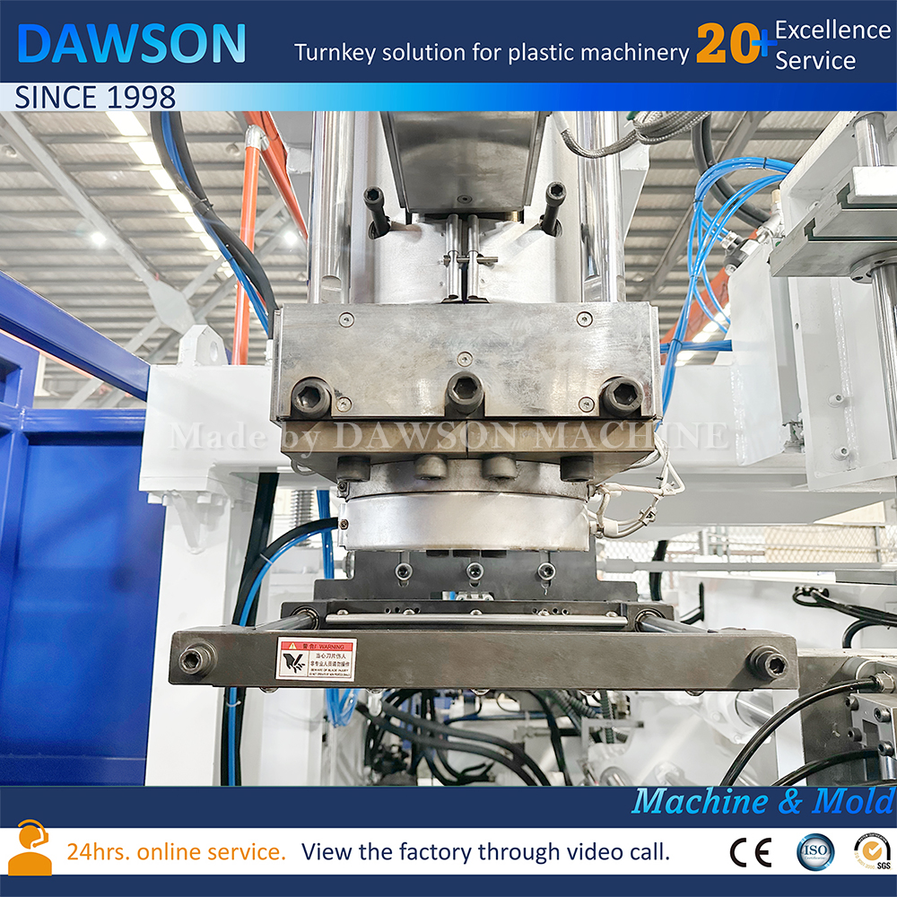 15L 20L 25L HDPE Jerry Can Blow Molding Machine Single Die Head Extrusion Blow Molding Machine