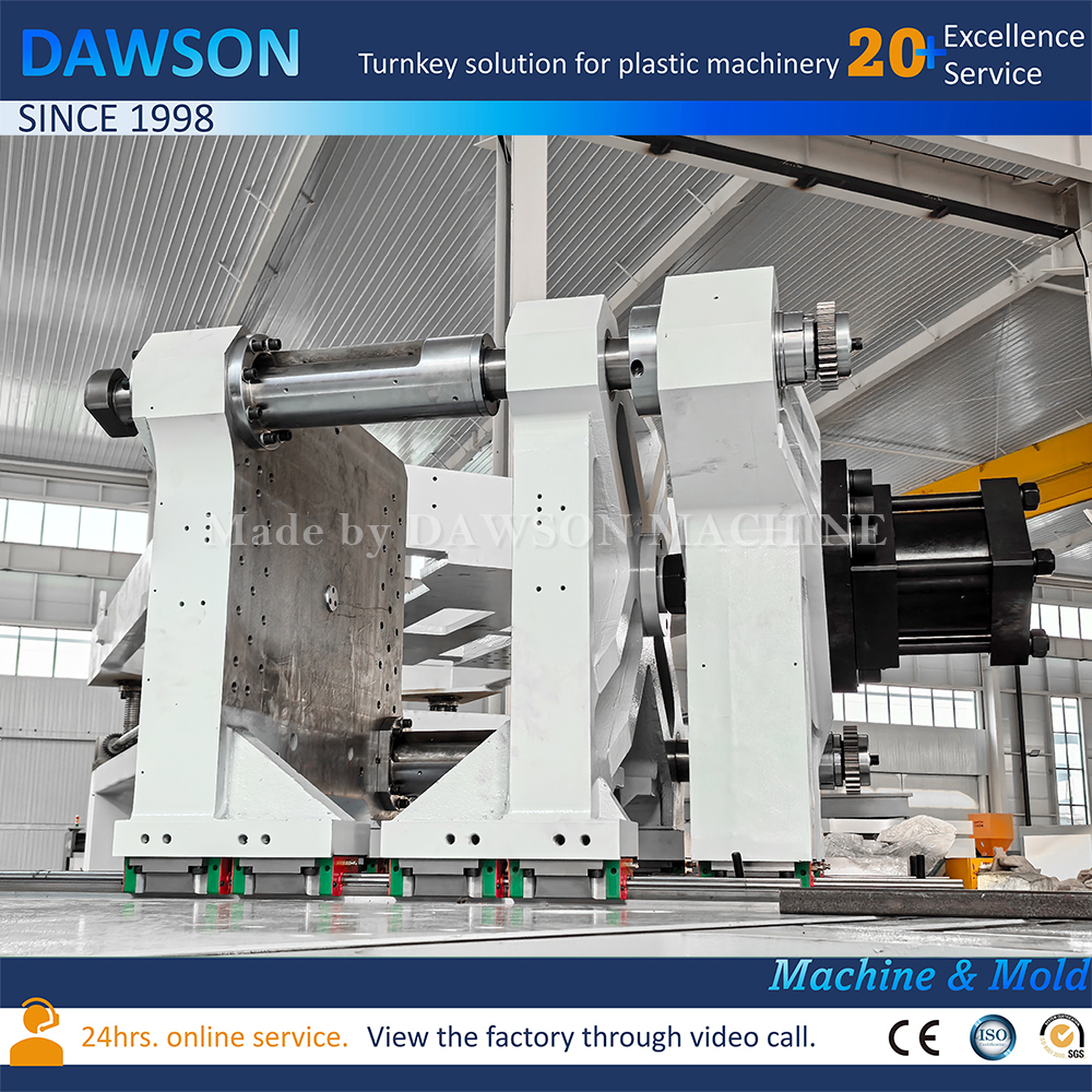 High Speed Six Mold Toilet Seat Moulding Machine Rotary Blow Molding Machine