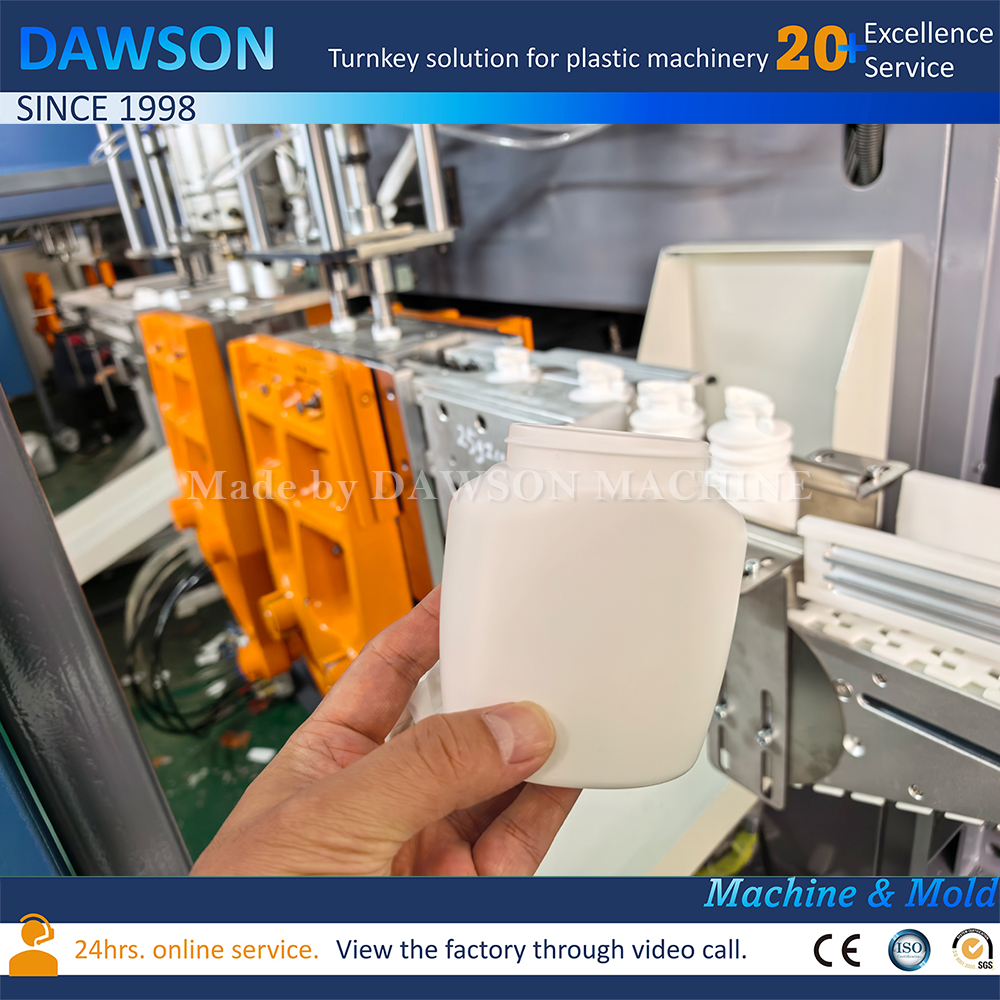 High Speed 100ml 200ml Plastic Packaging Jar Manufacturing Machine