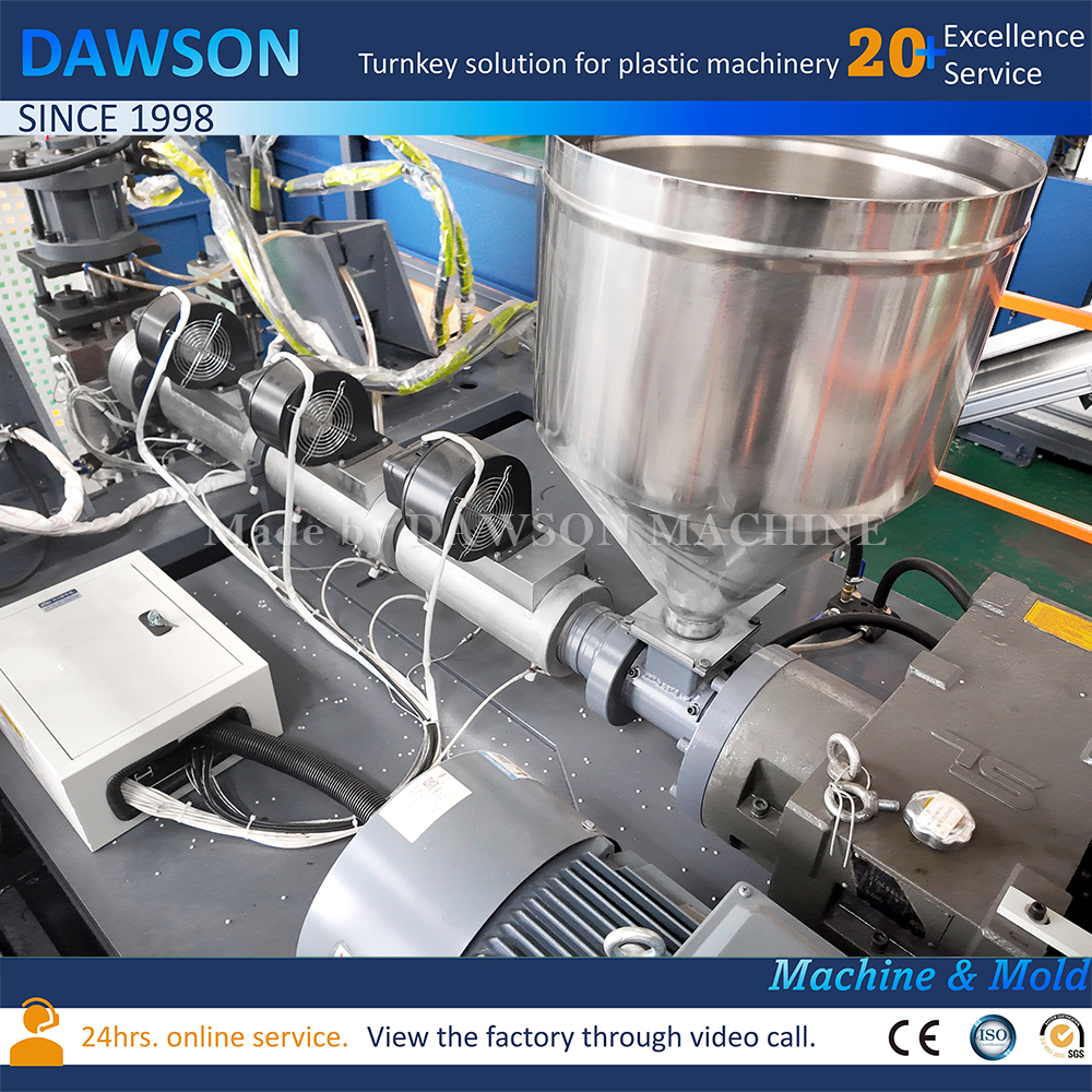 Wide Mouth HDPE PP Facial Cream Jar Blow Moulding Machine Hair Cream Container Production Equipment 