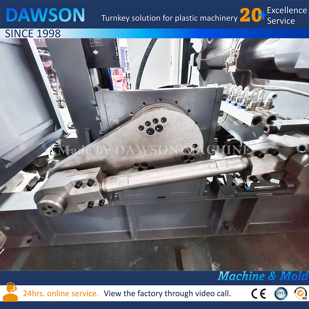 Dobule Station HDPE Making Machine Plastic Container Blowing Molding Machine 