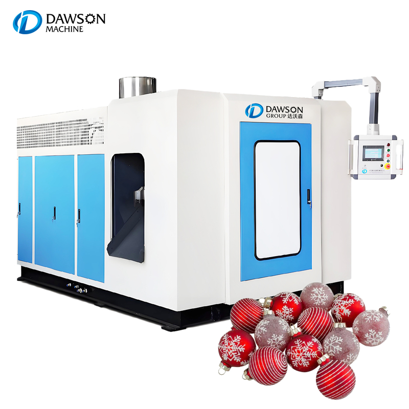 Plastic Christmas Balls Blow Moulding Machine Plastic Balls Production