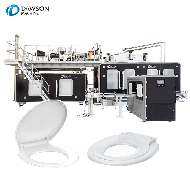 High Speed Six Mold Toilet Seat Moulding Machine Rotary Blow Molding Machine