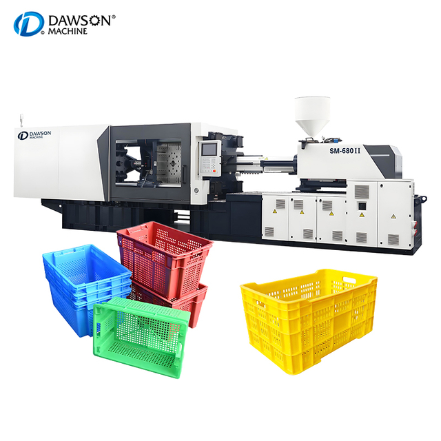 Servo Full Automatic Fruit Vegetable Crate Basket Making Machine Injection Moulding Machine Price 