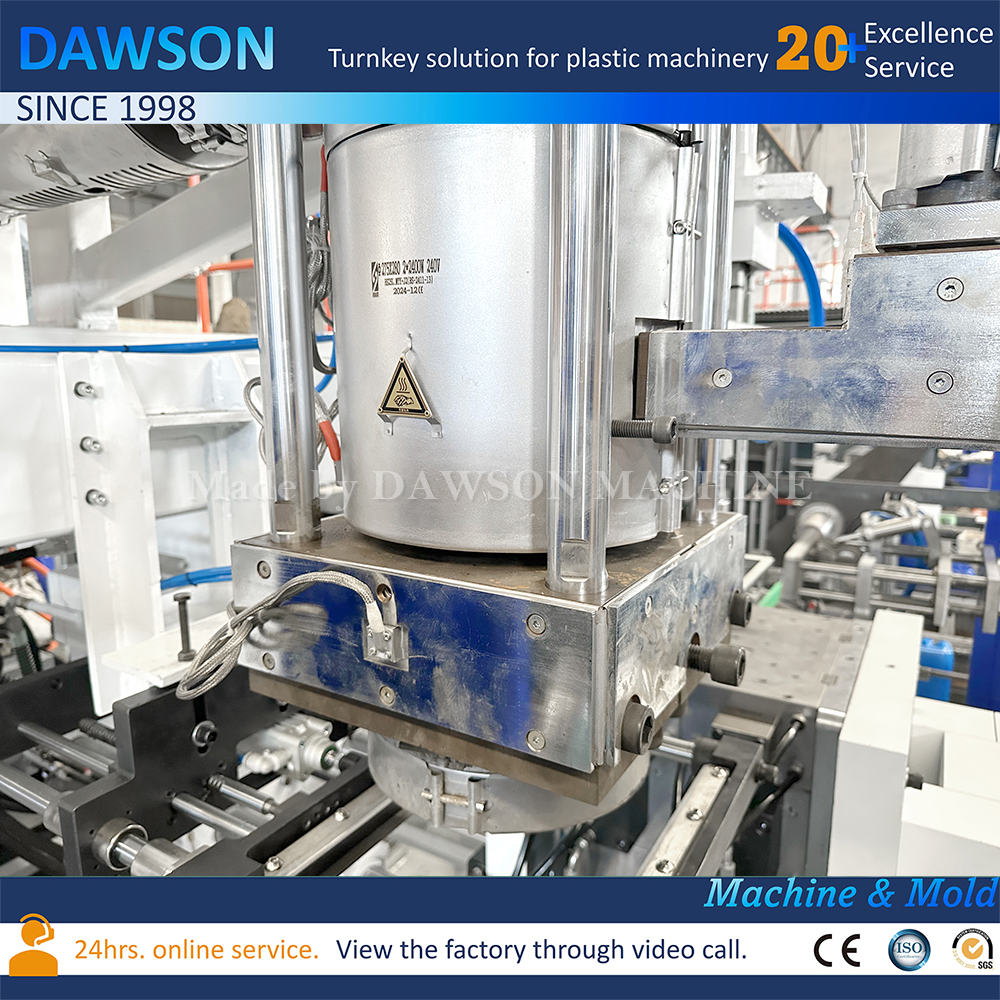 China Factory 20Liter 25Liter Plastic Jerry Can Blow Molding Machine Extrusion Blow Making Machine 