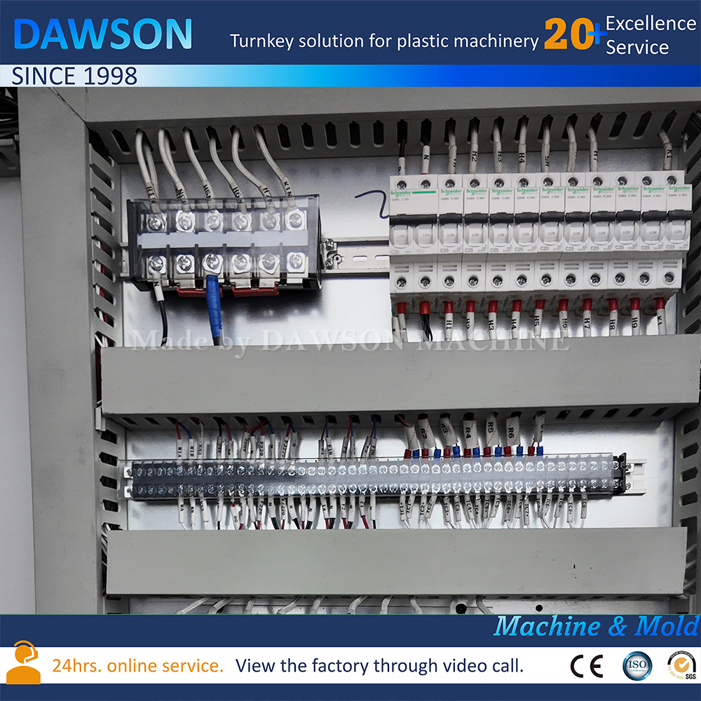 Automatic 1L 2L 3L 5L HDPE Bottle Making Machine Wide Mouth Extrusion Blow Molding Machines