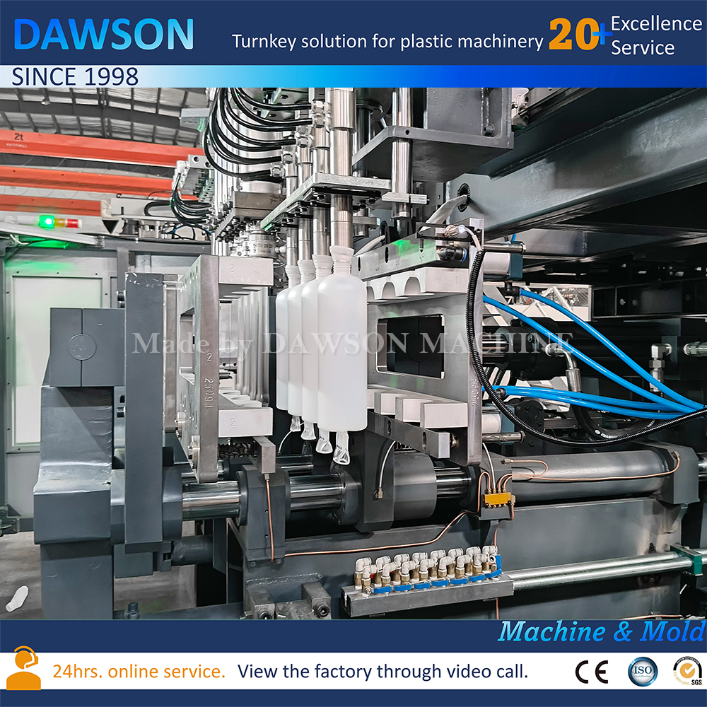 Fully Automatic Shampoo Bottle Blow Molding Machine Extrusion Blow Molding Machines