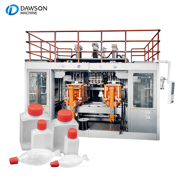 Automatic Hdpe Plastic Sauce Bottle Extrusion Blow Molding Machine
