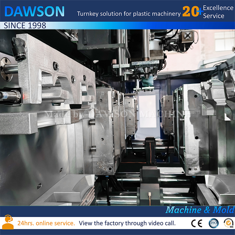 DSB90II Automatic Double Die Head Blow Molder 5L HDPE Jerry Can Blow Molding Machine Extrusion Blow Molding Machine