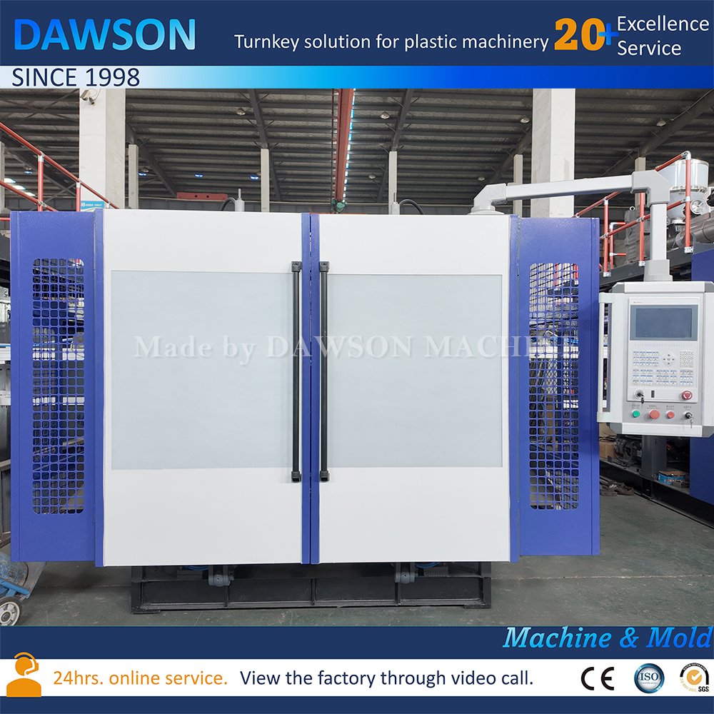 900ml Double Station Detergent Bottle Making Machine HDPE Blow Moulding Machines