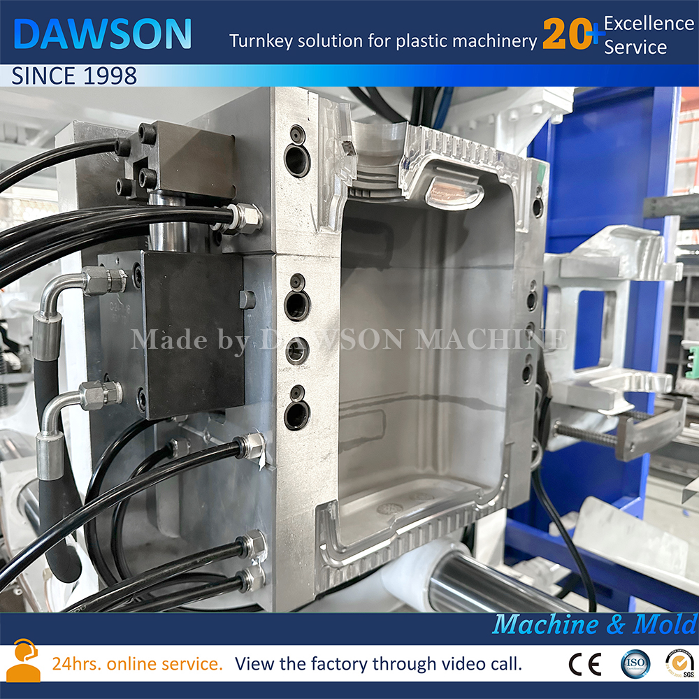 China Factory 20Liter 25Liter Plastic Jerry Can Blow Molding Machine Extrusion Blow Making Machine 