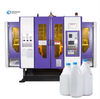 High Speed HDPE Extrusion Blow Molding Machine Plastic Milk Bottle 200ml 500ml