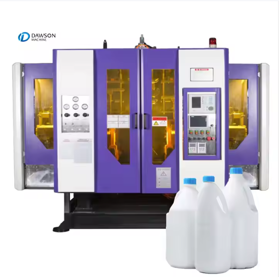 High Speed HDPE Extrusion Blow Molding Machine Plastic Milk Bottle 200ml 500ml