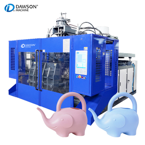 Double Station HDPE Plastic Jars Watering Can Water Pot Jugs 10L Watering Can Pot Making Extrusion Blow Molding Machine Price