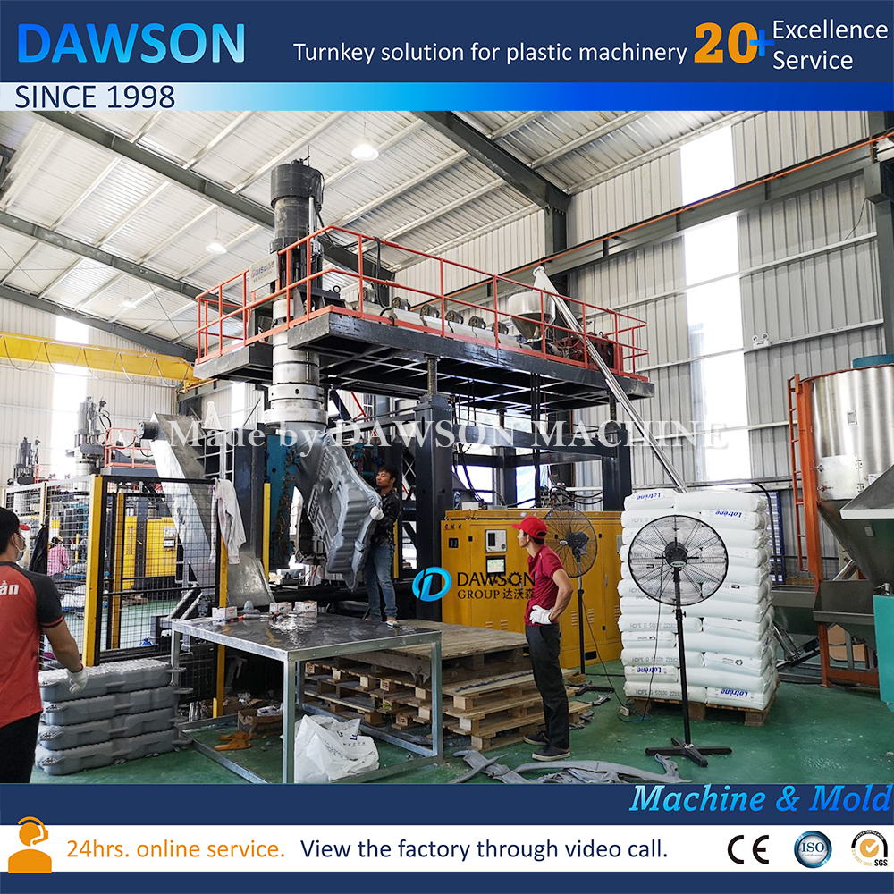 HDPE PV Floater Making Machine Floating Dock Extrusioin Blow Molding Machine Prices