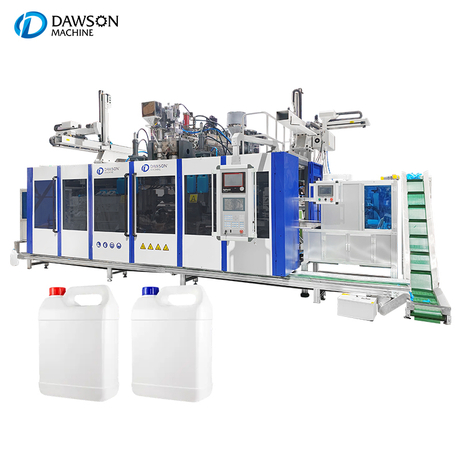 DSB90II Double Station Double Die Head Extrusion Blow Molding Machine for 5L HDPE Jerry Cans